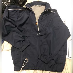 Mens navy blue Nike windbreaker